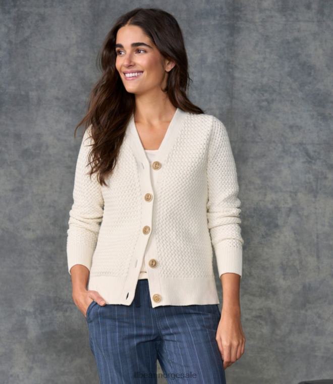 kvinner kurvvev genser 24VDH6641 L.L.Bean klær rose vask