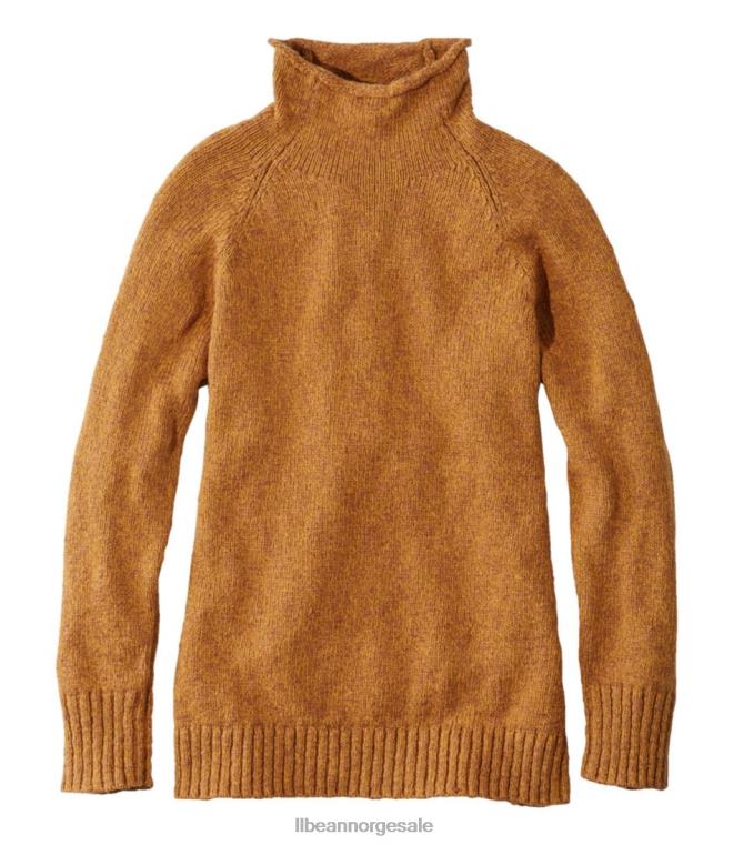 kvinner ragg genser i bomull 24VDH485 L.L.Bean klær sal