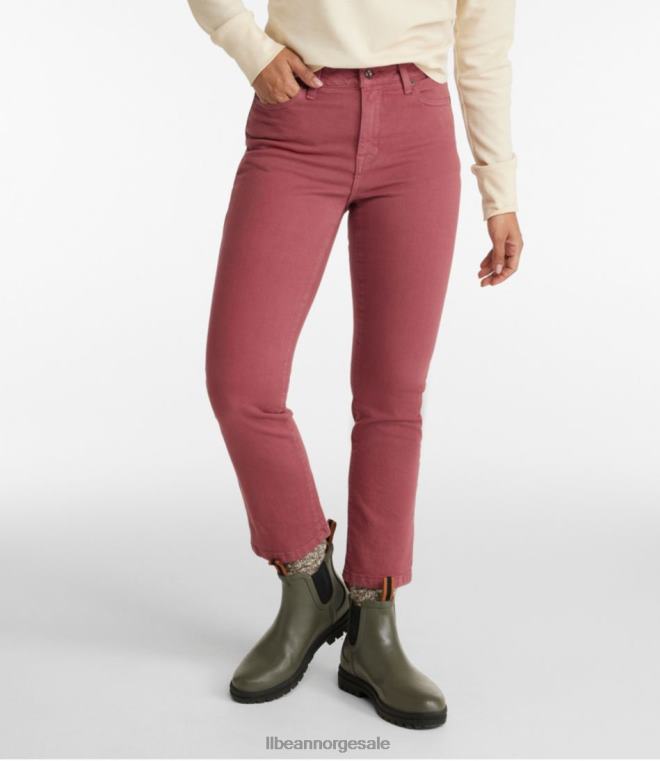 kvinner ankeljeans i ekte form 24VDH3236 L.L.Bean klær rosentre