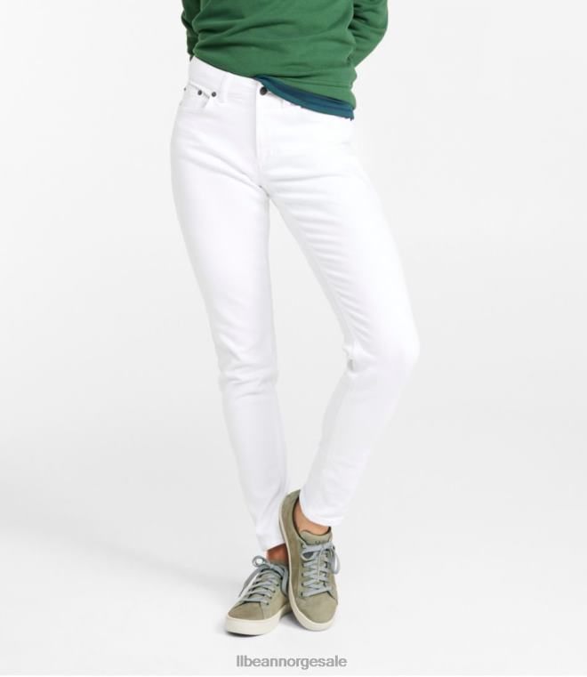 kvinner beanflex jeans 24VDH3247 L.L.Bean klær hvit