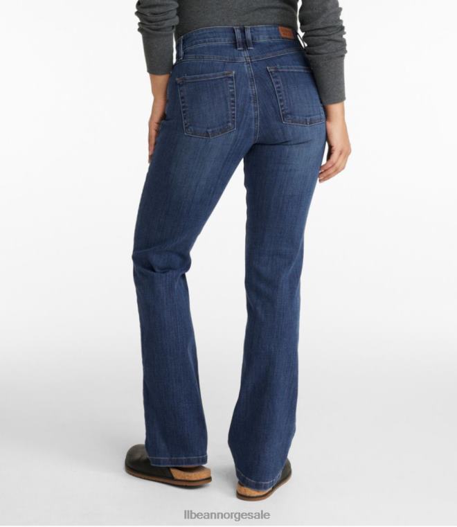 kvinner beanflex jeans 24VDH3253 L.L.Bean klær lys indigo