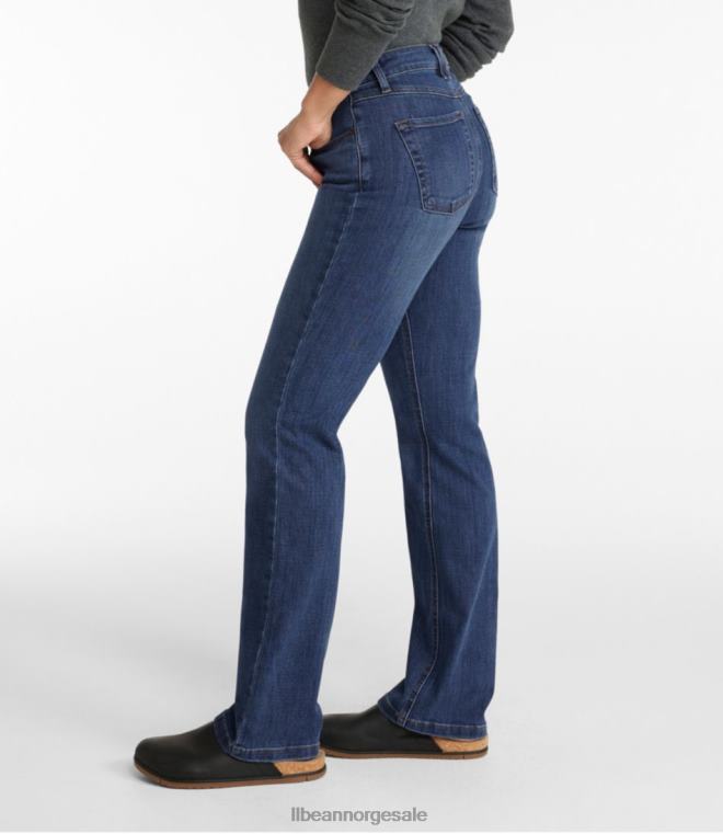 kvinner beanflex jeans 24VDH3253 L.L.Bean klær lys indigo