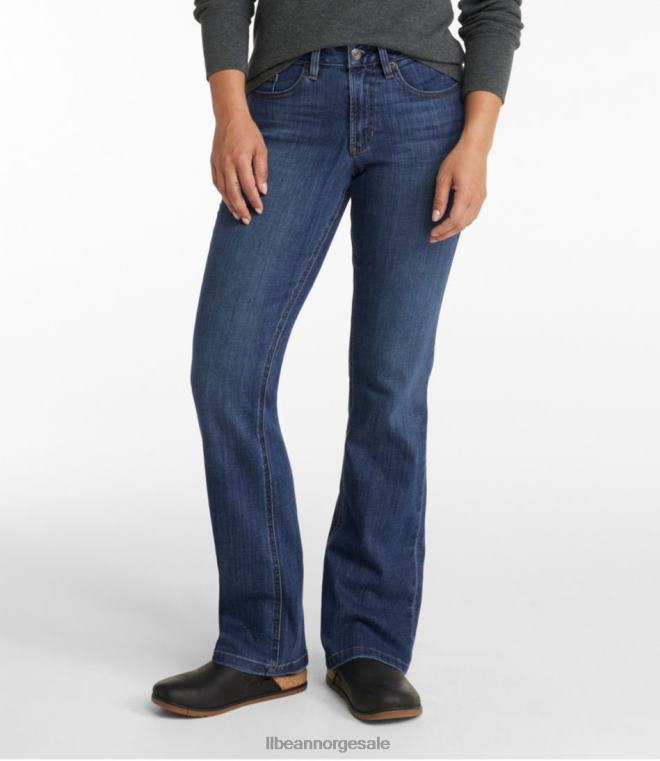 kvinner beanflex jeans 24VDH370 L.L.Bean klær steinvasket
