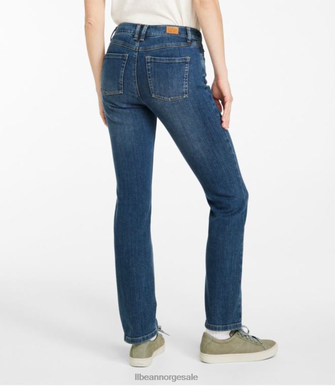 kvinner beanflex jeans 24VDH4609 L.L.Bean klær lys indigo