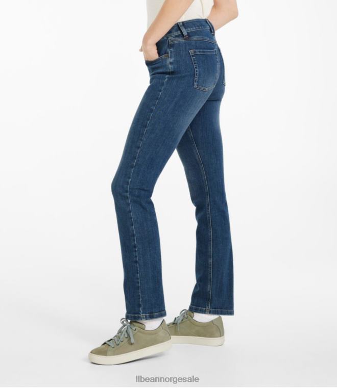 kvinner beanflex jeans 24VDH4609 L.L.Bean klær lys indigo