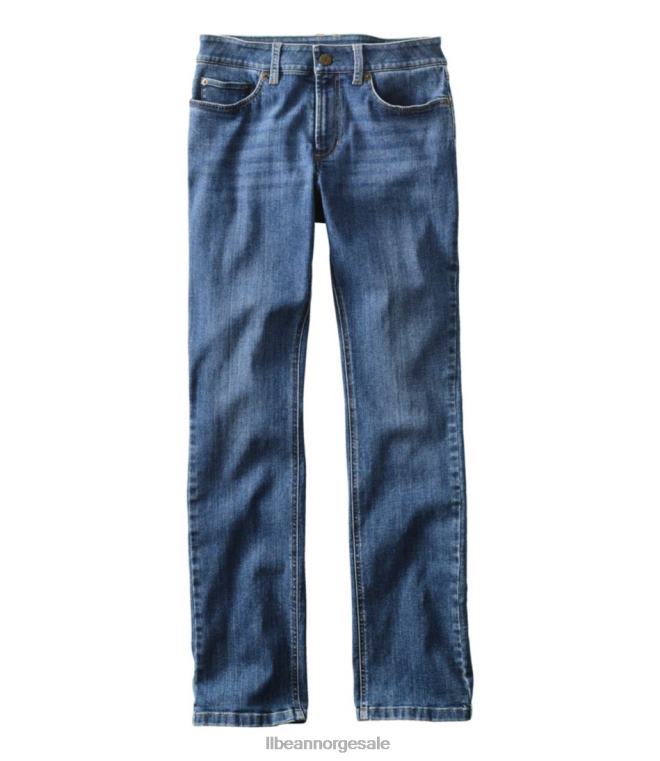 kvinner beanflex jeans 24VDH4609 L.L.Bean klær lys indigo