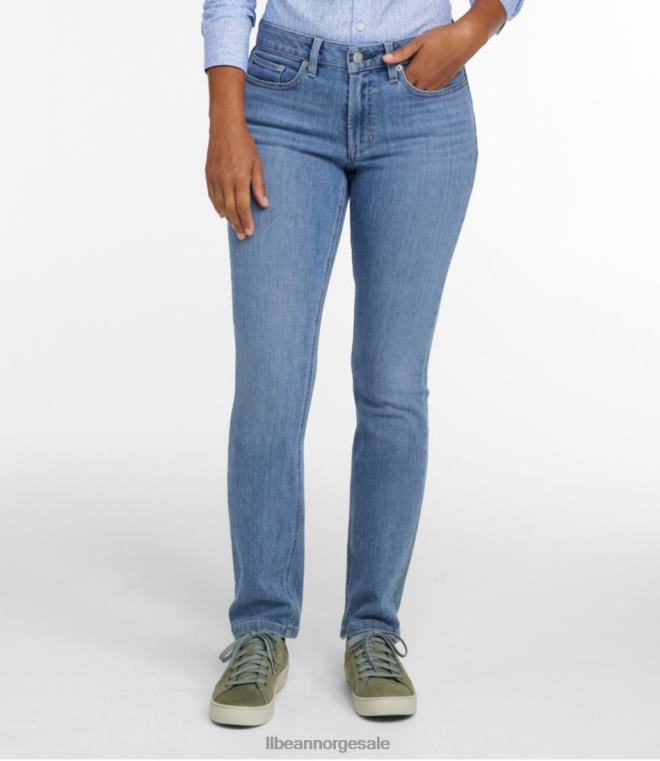 kvinner beanflex jeans 24VDH5682 L.L.Bean klær årgang bleknet