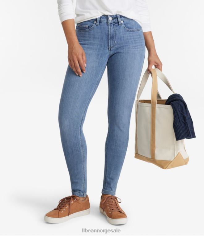 kvinner beanflex jeans 24VDH6559 L.L.Bean klær årgang bleknet