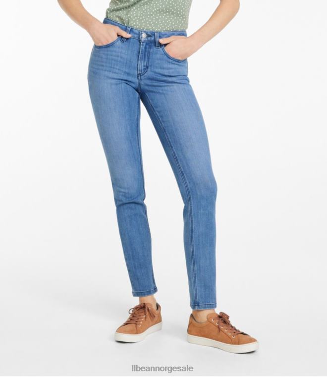 kvinner beanflex jeans 24VDH6981 L.L.Bean klær lys indigo