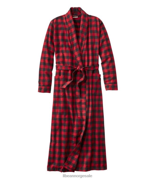 kvinner skotsk rutete flanell kappe 24VDH4908 L.L.Bean klær rane roy