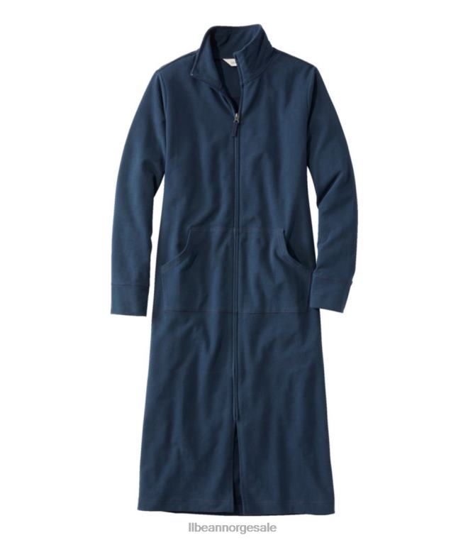 kvinner ultramyk sweatshirt kappe 24VDH348 L.L.Bean klær klassisk marine