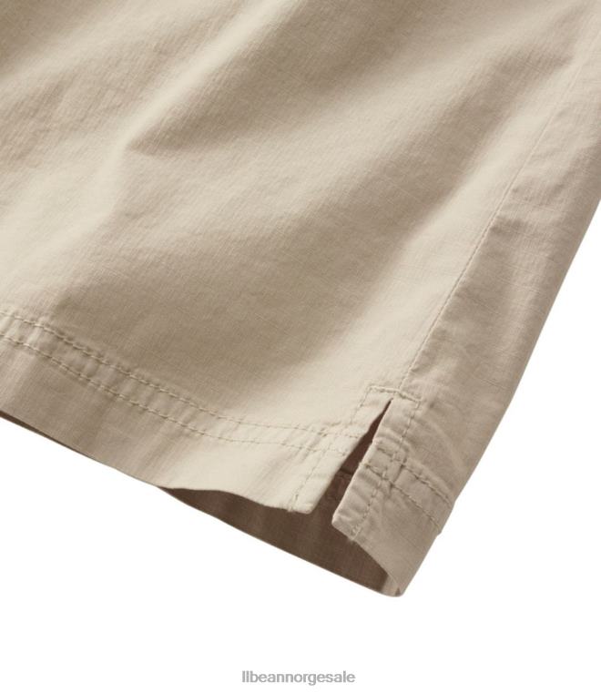 kvinner stretch ripstop pull-on skjørt 24VDH323 L.L.Bean klær mørk taupe