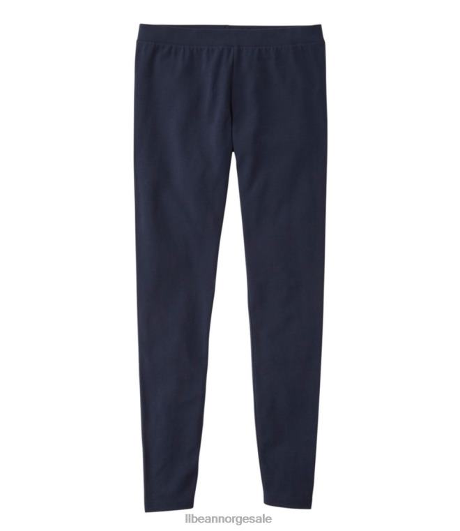 kvinner bukser med perfekt passform 24VDH401 L.L.Bean klær klassisk marine