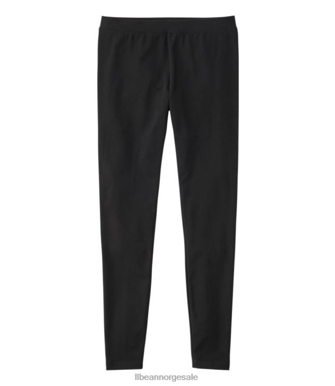 kvinner bukser med perfekt passform 24VDH5881 L.L.Bean klær svart