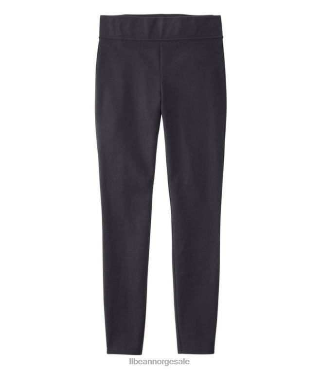 kvinner essensielle leggings med høy midje 24VDH3242 L.L.Bean klær Mørk sort