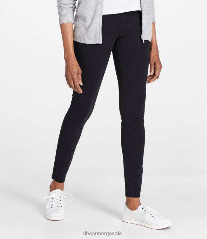 kvinner essensielle leggings med høy midje 24VDH4835 L.L.Bean klær dyp havn