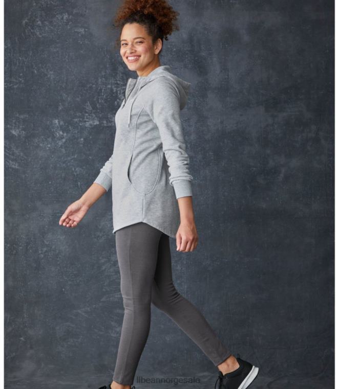 kvinner essensielle leggings med høy midje 24VDH6558 L.L.Bean klær henna