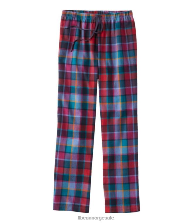 kvinner flanell sovebukser 24VDH7197 L.L.Bean klær rik bærpledd