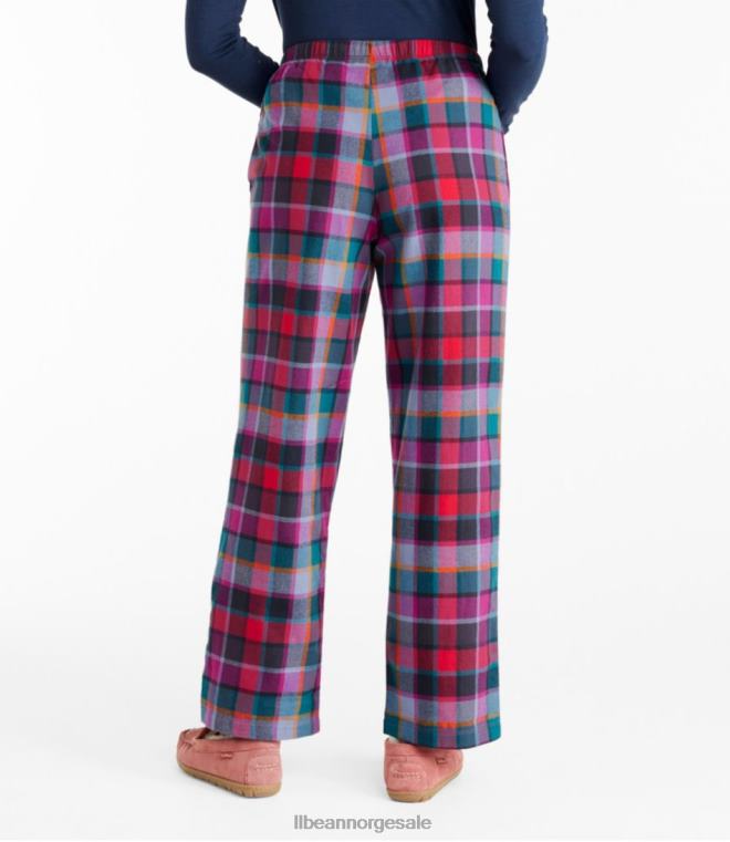 kvinner flanell sovebukser 24VDH7197 L.L.Bean klær rik bærpledd