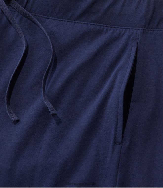 kvinner supermykt krympefritt pyjamassett 24VDH3277 L.L.Bean klær blek lilla
