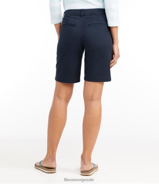 kvinner innsjøvasket chino-shorts 24VDH250 L.L.Bean klær steinblokk