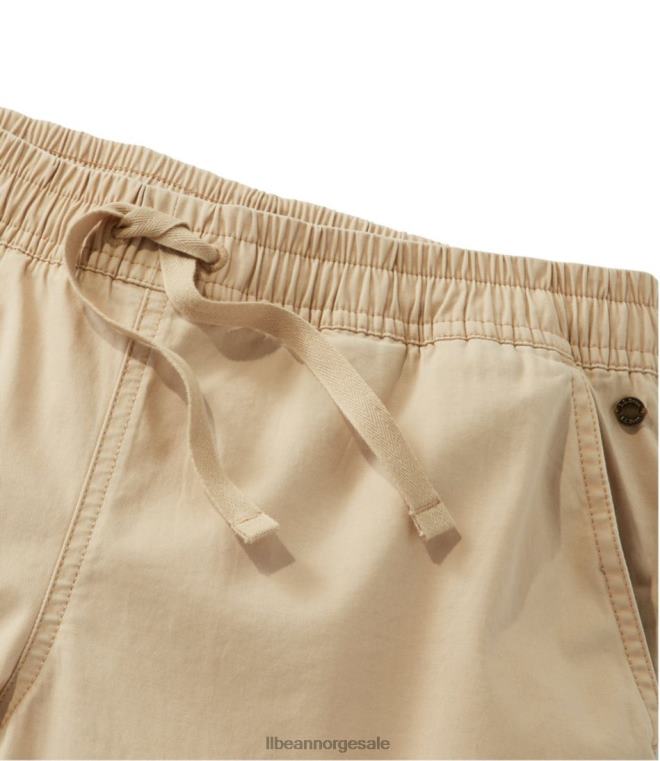 kvinner lakewashed dock shorts 24VDH276 L.L.Bean klær steinblokk