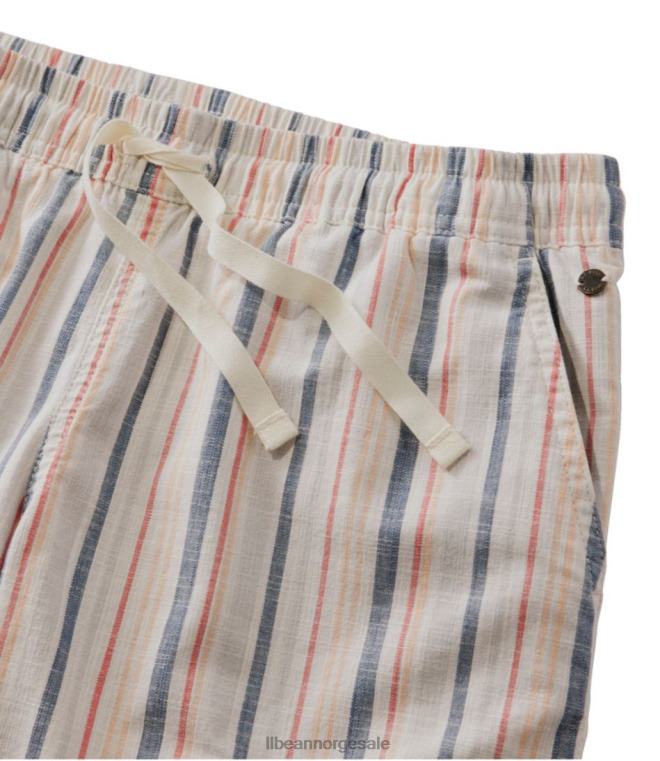 kvinner lakewashed dock shorts 24VDH384 L.L.Bean klær indigo blekk