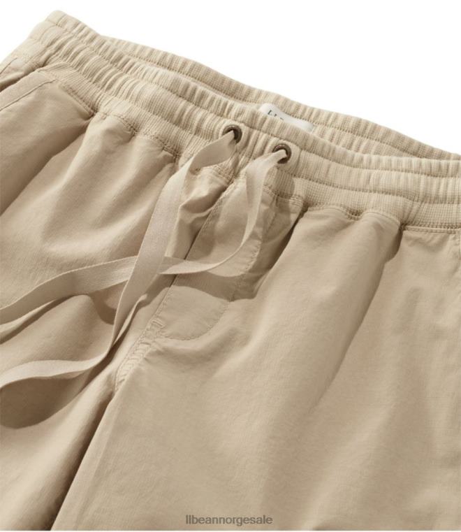 kvinner stretch ripstop pull-on shorts 24VDH225 L.L.Bean klær mørk taupe