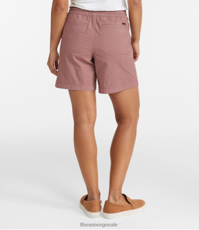kvinner stretch ripstop pull-on shorts 24VDH4718 L.L.Bean klær rangeley blå