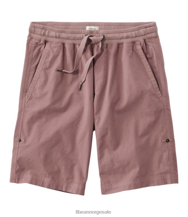kvinner stretch ripstop pull-on shorts 24VDH4726 L.L.Bean klær røykfylt lilla