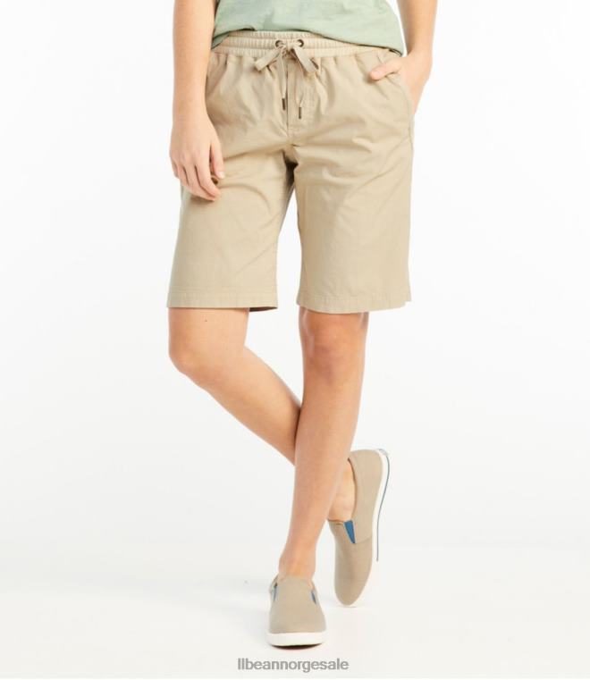 kvinner stretch ripstop pull-on shorts 24VDH5773 L.L.Bean klær sandbanke