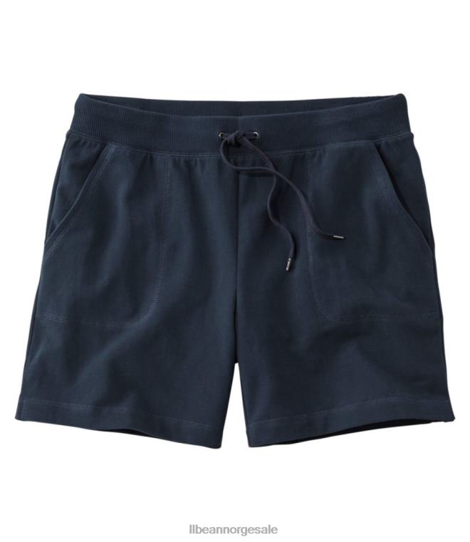 kvinner ultramyk svette 6'' kort mellomhøy 24VDH258 L.L.Bean klær klassisk marine