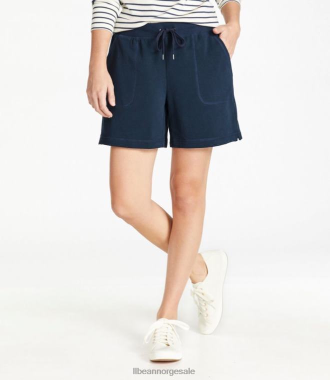 kvinner ultramyk svette 6'' kort mellomhøy 24VDH3147 L.L.Bean klær blekk svart
