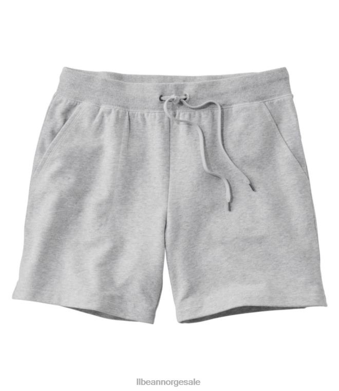 kvinner ultramyk svette 6'' kort mellomhøy 24VDH4753 L.L.Bean klær lys grå lyng