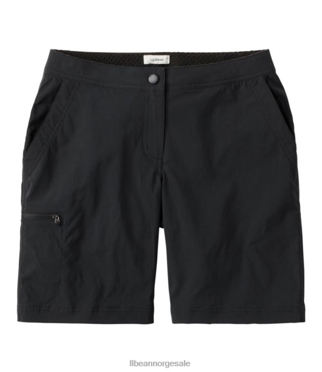 kvinner vannavstøtende komfortstishorts 24VDH5791 L.L.Bean klær svart
