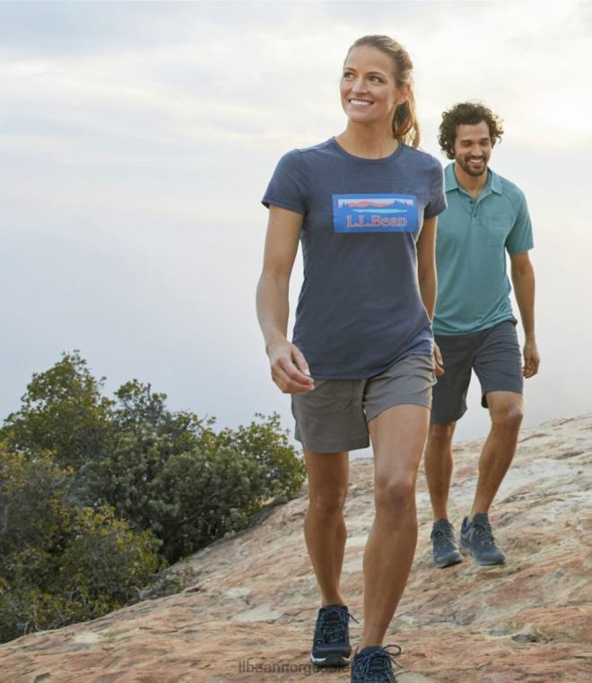 kvinner vista camp shorts 24VDH3105 L.L.Bean klær myk gran