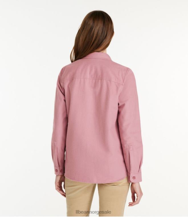 kvinner Heritage chamois skjorte 24VDH6996 L.L.Bean klær marinen