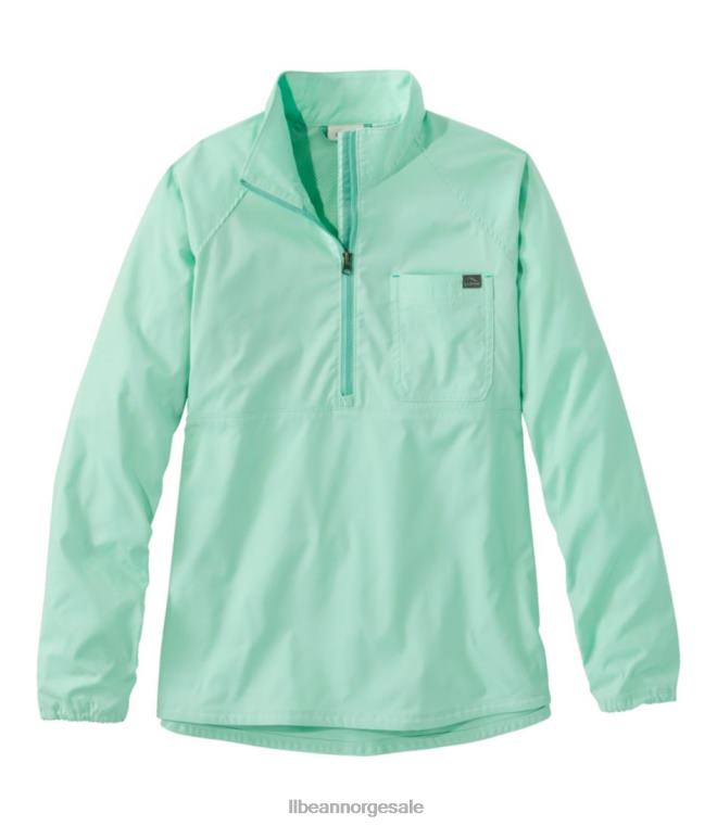 kvinner hverdags solsmart vevd skjorte 24VDH3311 L.L.Bean klær falmet jade