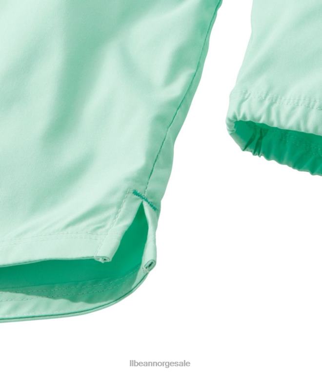 kvinner hverdags solsmart vevd skjorte 24VDH3311 L.L.Bean klær falmet jade