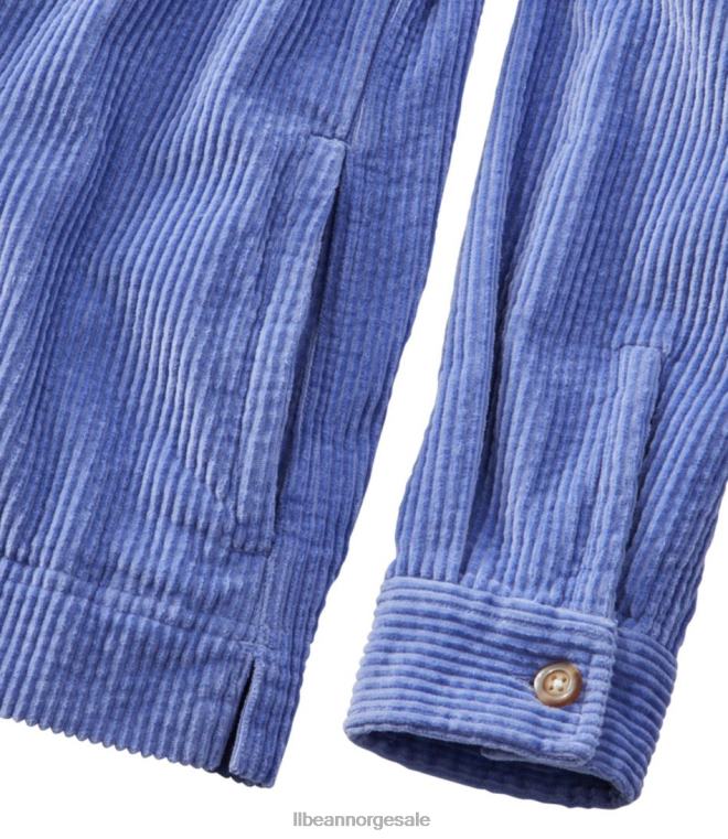 kvinner komfortabel cordfløyel avslappet skjorte 24VDH28 L.L.Bean klær blek rose
