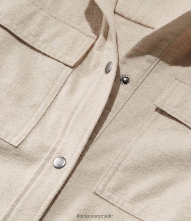 kvinner signatur pusseskjorte 24VDH574 L.L.Bean klær naturlig lyng