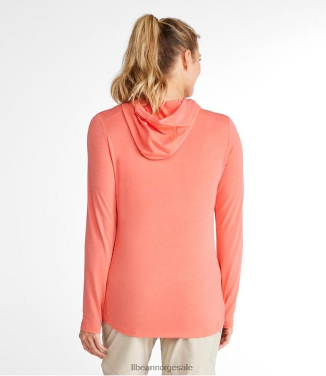 kvinner tropicwear komfort hettegenser 24VDH5258 L.L.Bean klær bregne
