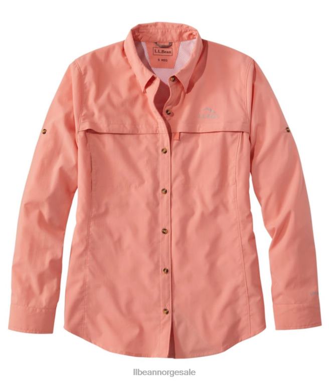 kvinner tropicwear skjorte 24VDH1219 L.L.Bean klær varme koraller