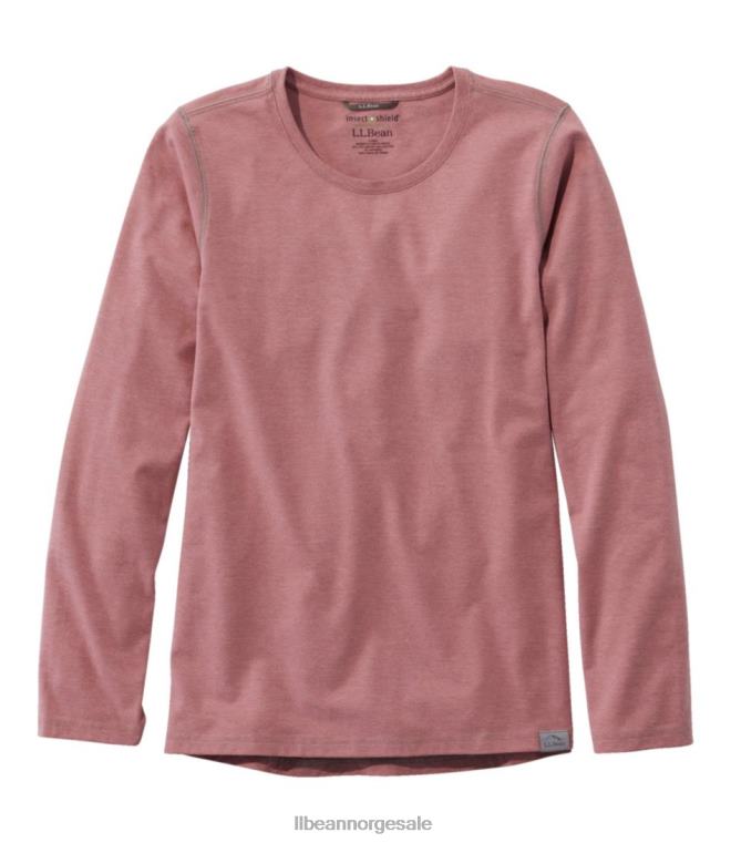 kvinner insekt skjold felt tee 24VDH1222 L.L.Bean klær vasket orkide
