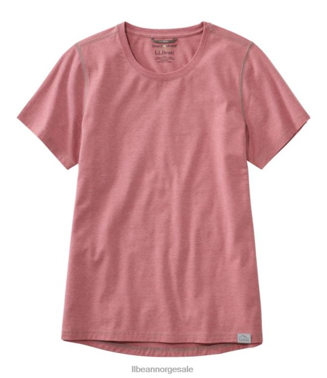kvinner insekt skjold felt tee 24VDH3862 L.L.Bean klær vasket orkide