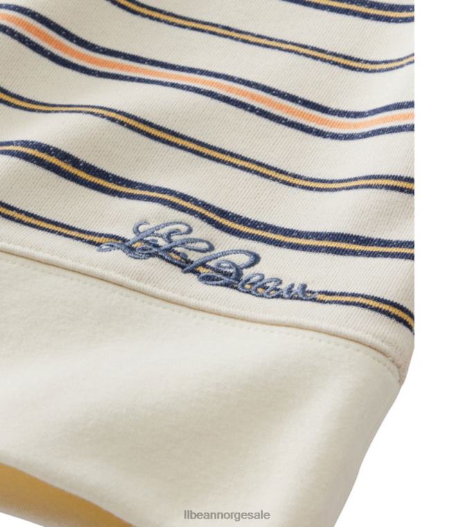 kvinner signatur arv sweatshirt 24VDH3342 L.L.Bean klær måneskinnsblå bandana