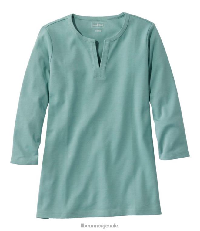 kvinner tee 24VDH34 L.L.Bean klær sjøfuru