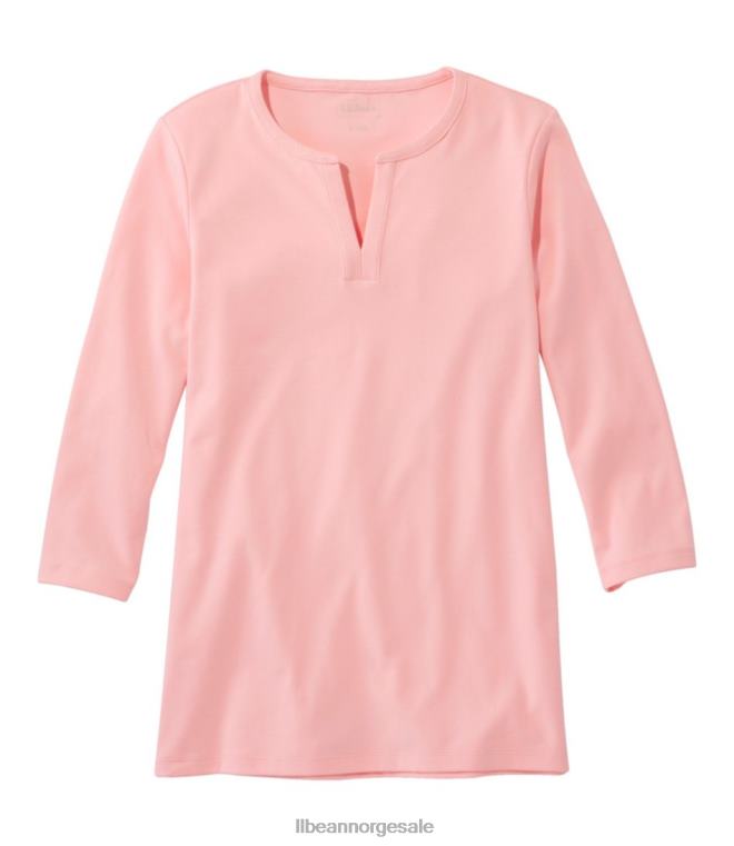 kvinner tee 24VDH6415 L.L.Bean klær trerose