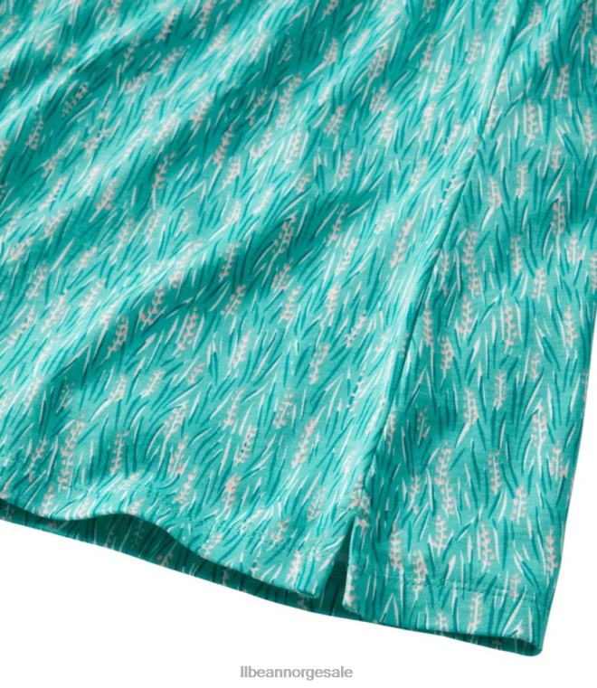 kvinner tee 24VDH6453 L.L.Bean klær mørkeste lilla vingård