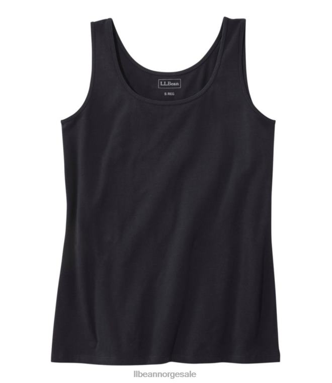 kvinner lagdeling tank 24VDH5652 L.L.Bean klær svart